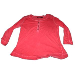 Womens Lauren Ralph Lauren Size Small Shirt Coral Pink